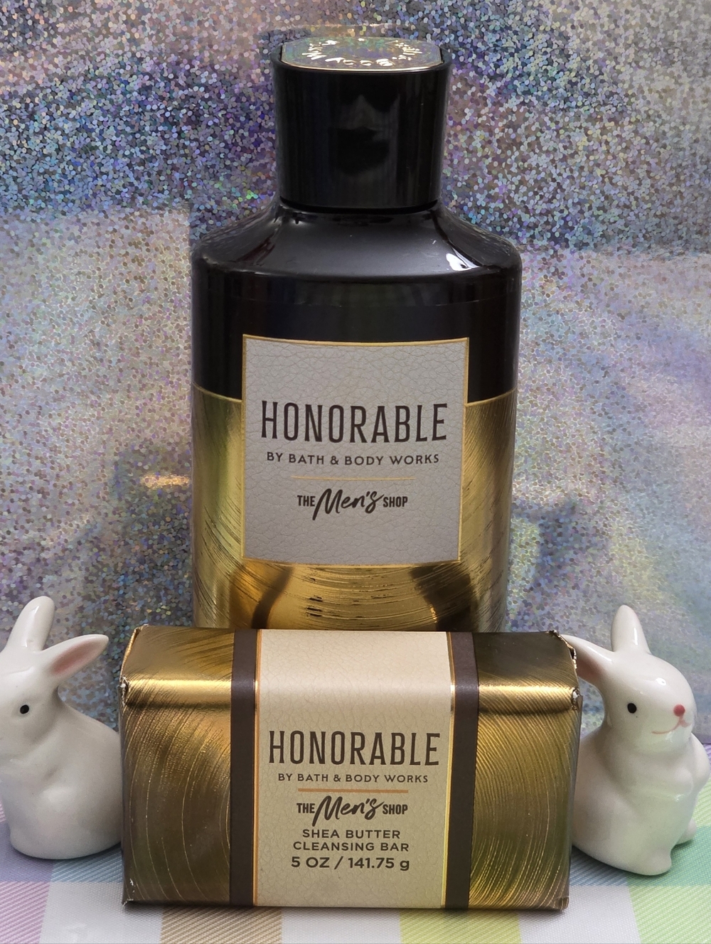 Bath & Body Works Honorable Men’s Grooming Set Body Wash & Bar Soap NEW Rare
